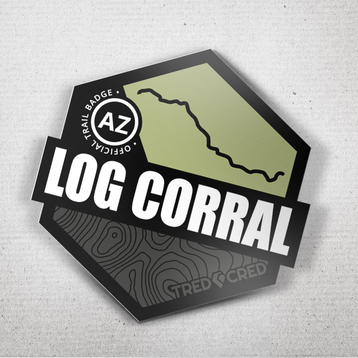 Sticker: Log Corral