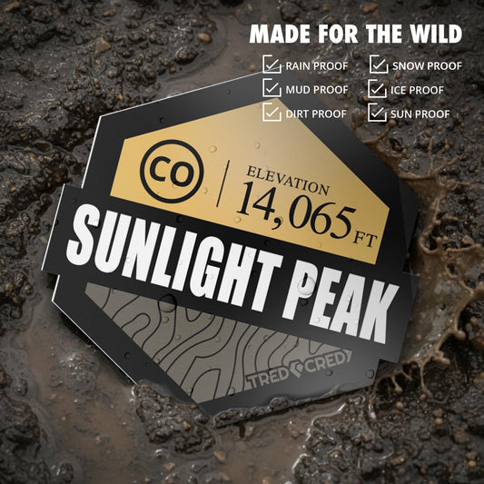 Sticker: Sunlight Peak