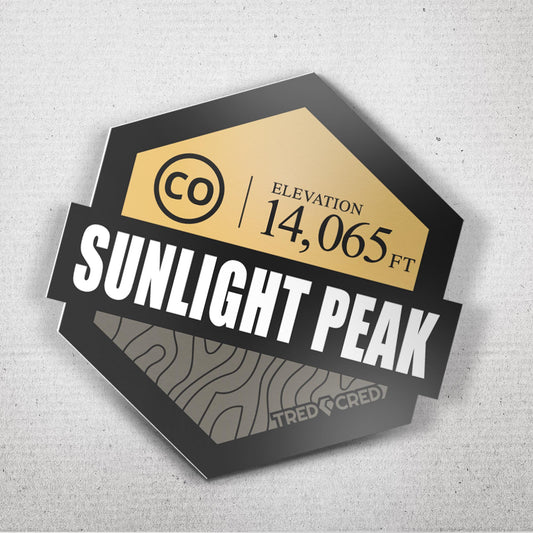 Sticker: Sunlight Peak