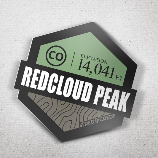 Sticker: Redcloud Peak