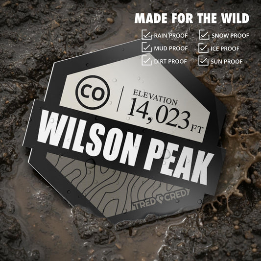 Sticker: Wilson Peak
