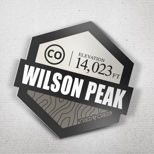 Sticker: Wilson Peak