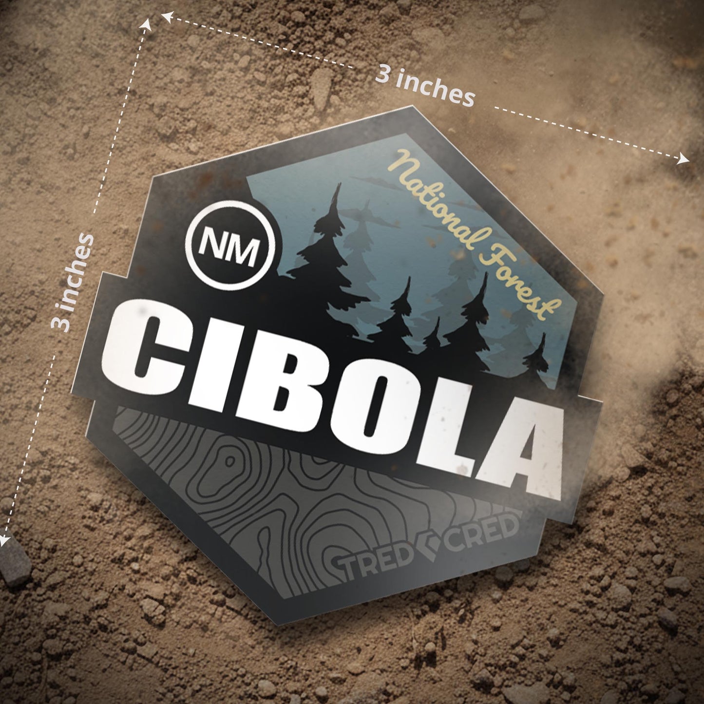 Sticker: Cibola National Forest