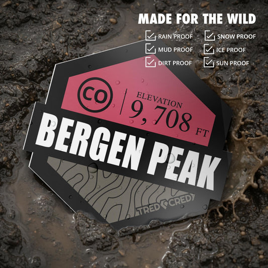 Sticker: Bergen Peak