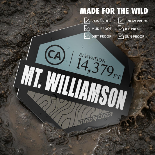 Sticker: Mt. Williamson