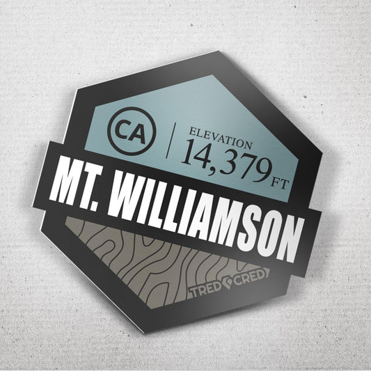 Sticker: Mt. Williamson