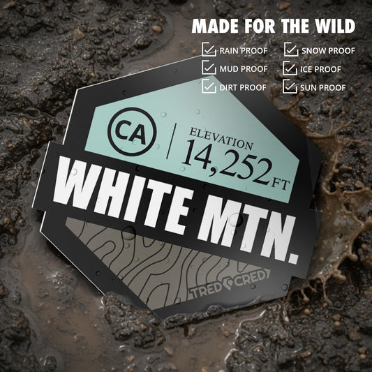 Sticker: White Mtn.