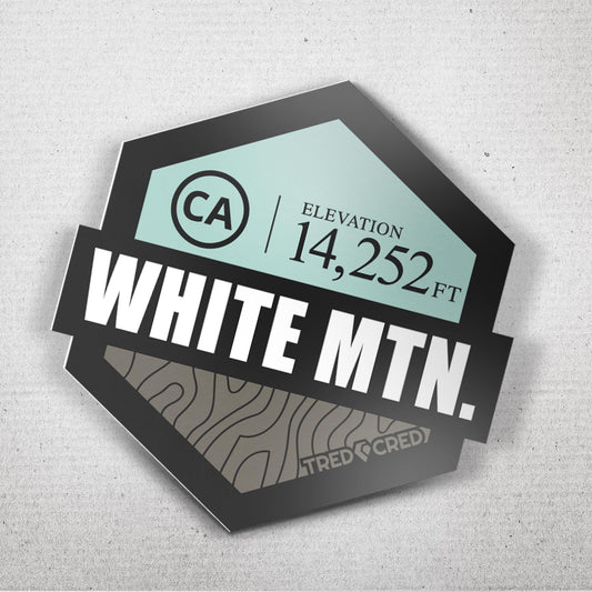 Sticker: White Mtn.