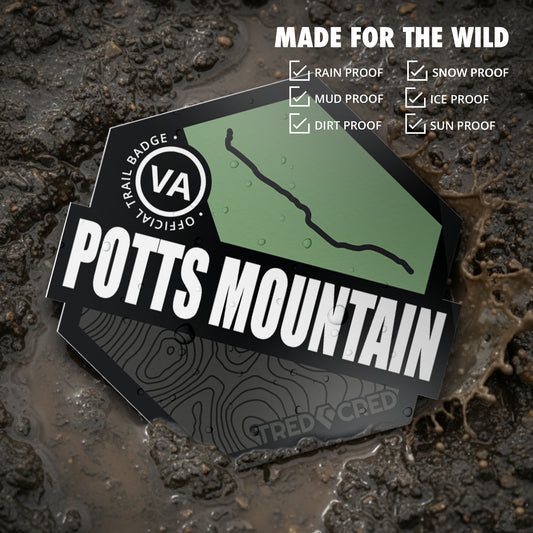 Sticker: Potts Mountain