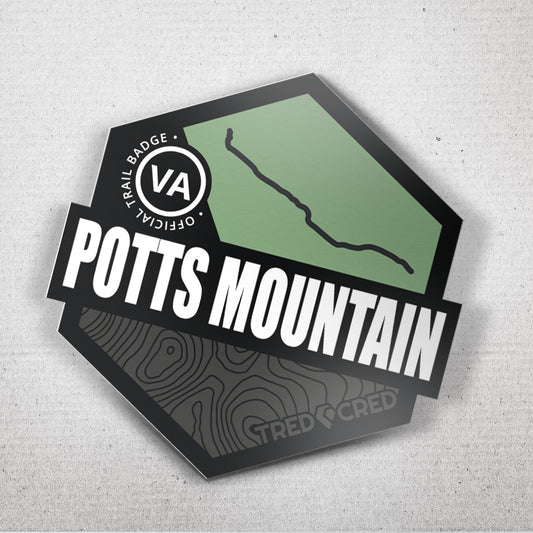 Sticker: Potts Mountain