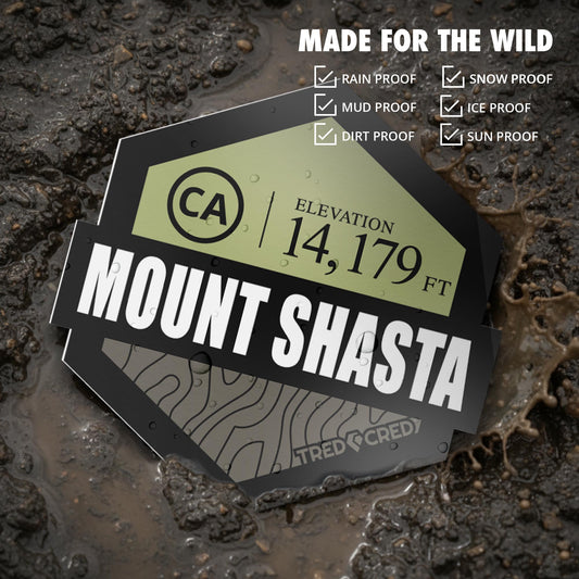 Sticker: Mount Shasta