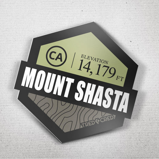 Sticker: Mount Shasta