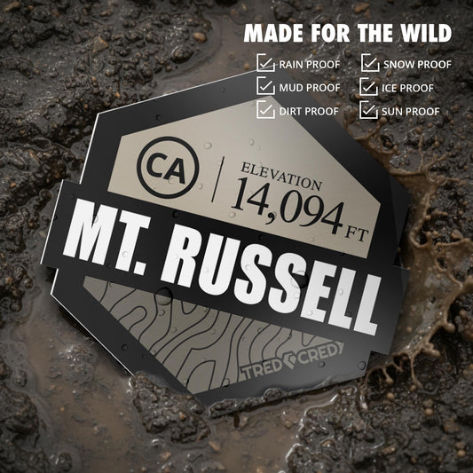 Sticker: Mount Russell