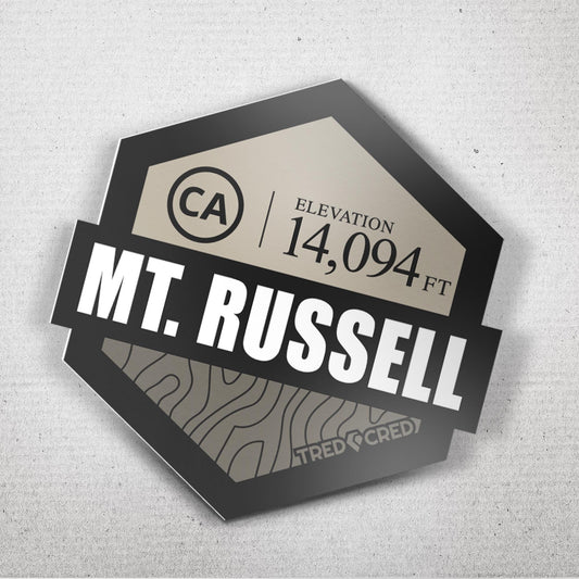 Sticker: Mount Russell