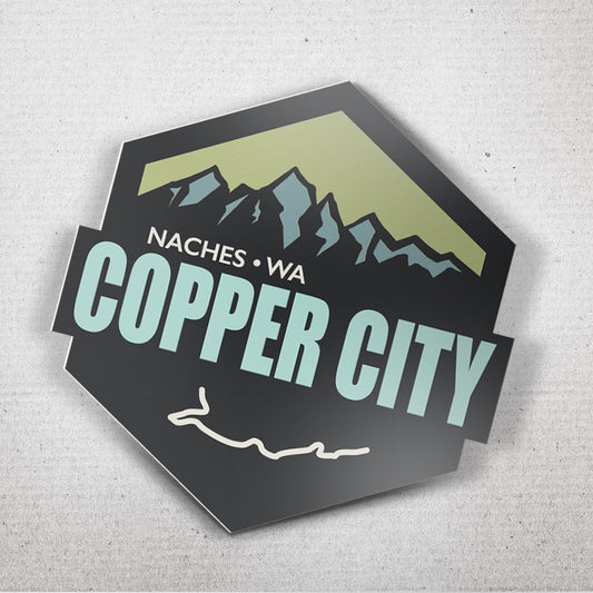 Sticker: Copper City