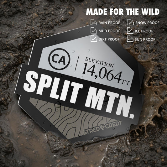 Sticker: Split Mountain