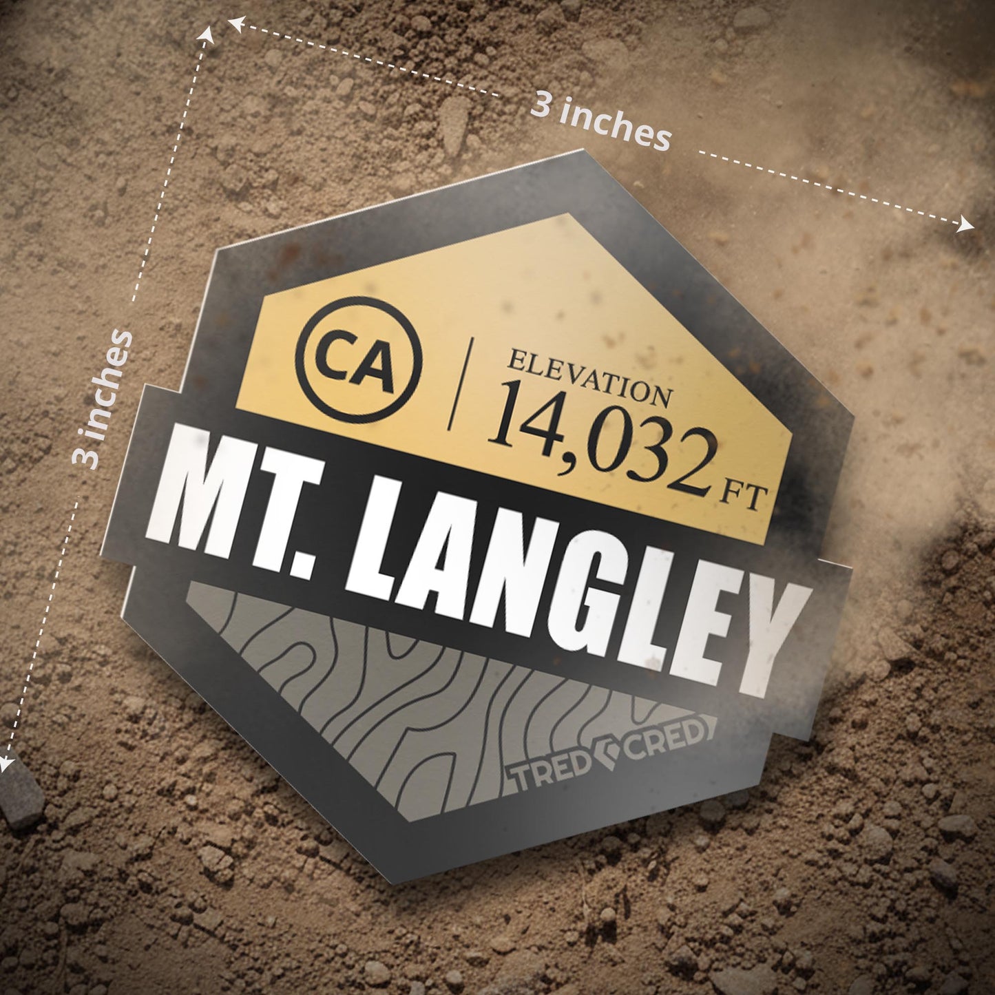 Sticker: Mount Langley