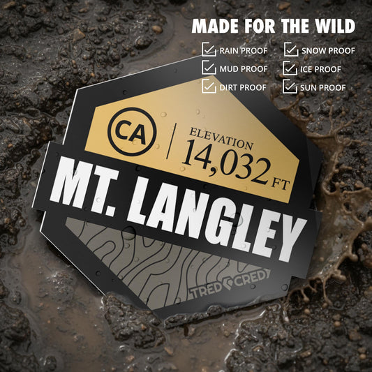 Sticker: Mount Langley