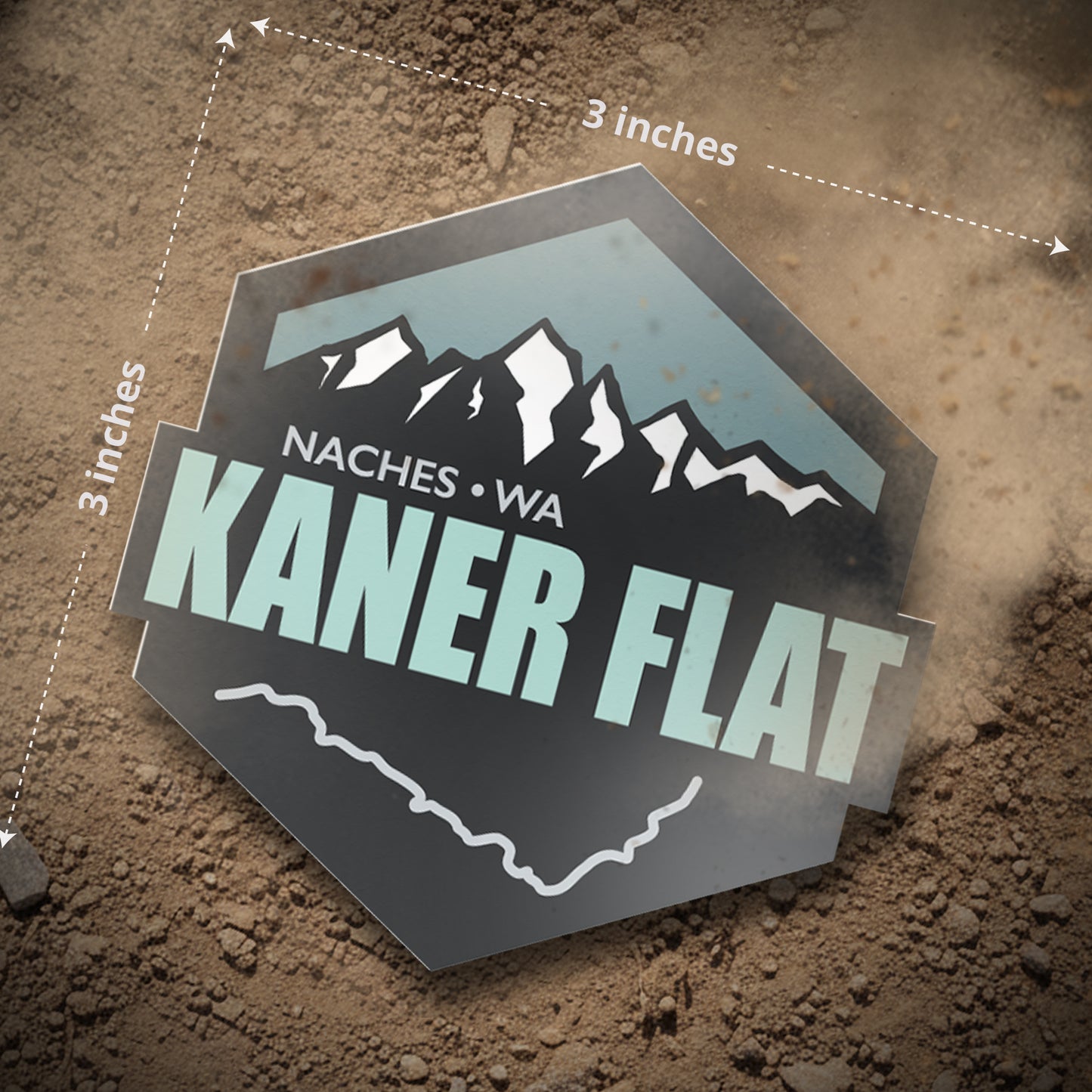 Sticker: Kaner Flat
