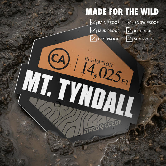 Sticker: Mount Tyndall