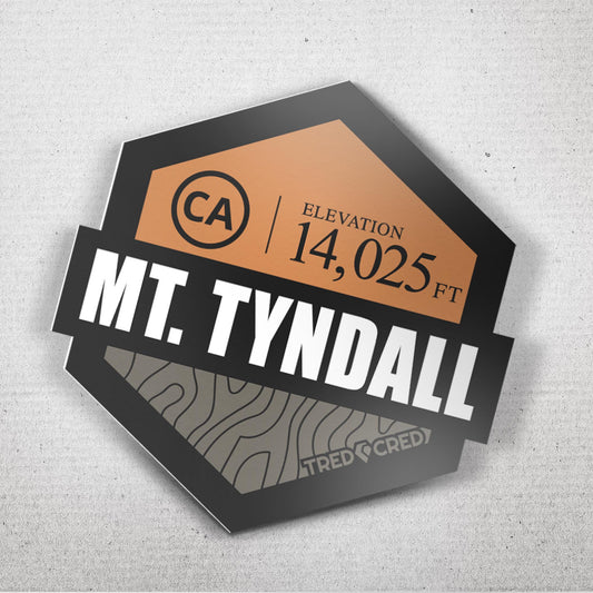 Sticker: Mount Tyndall