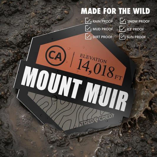 Sticker: Mount Muir