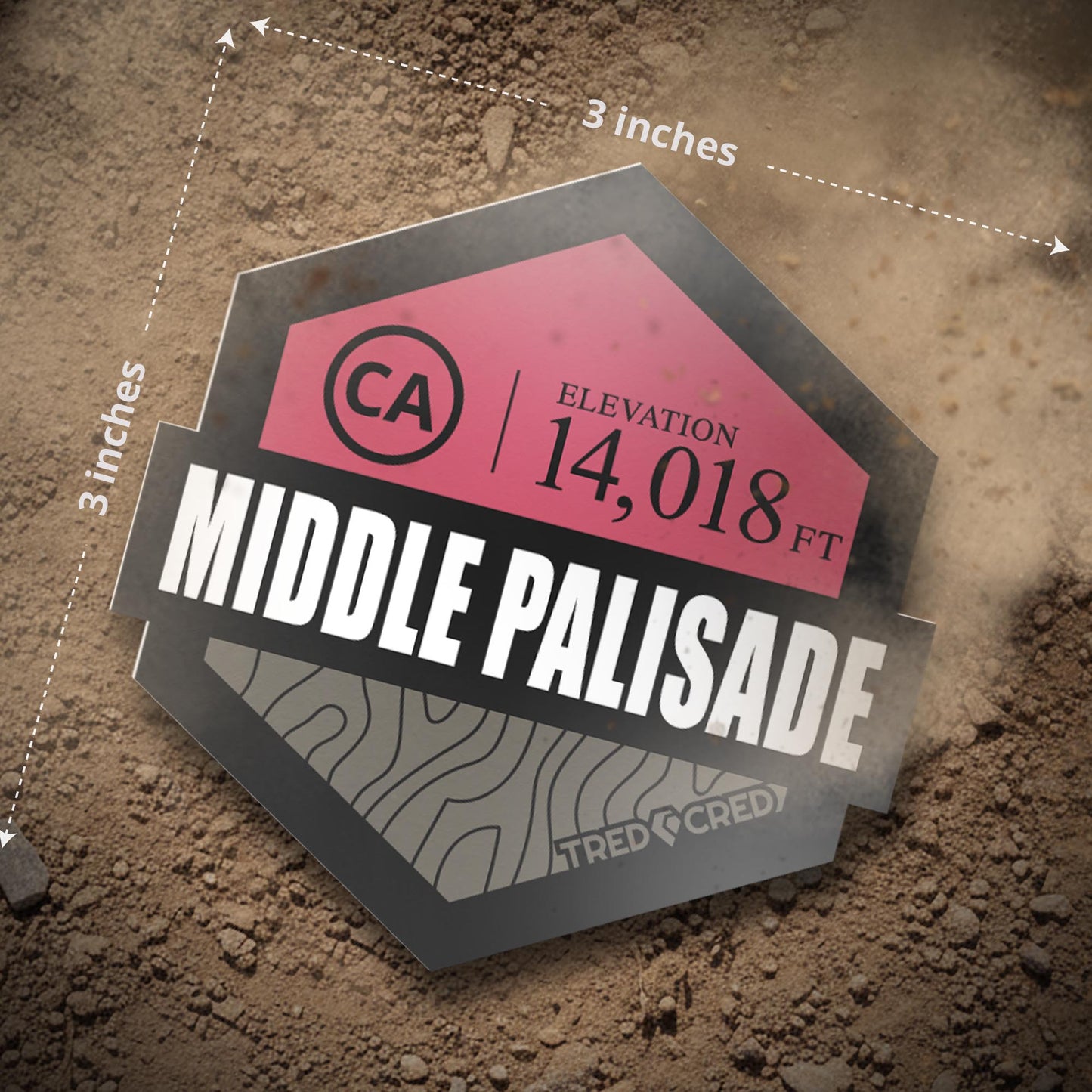 Sticker: Middle Palisade