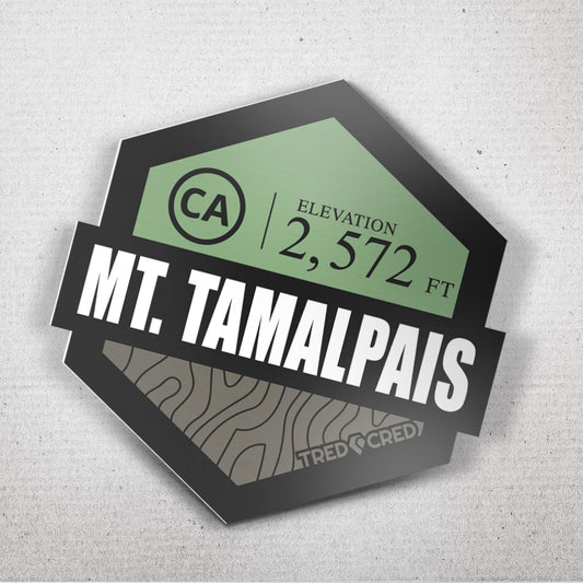 Sticker: Mount Tamalpais