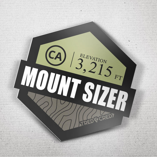Sticker: Mount Sizer