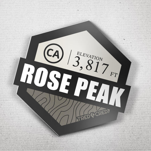 Sticker: Rose Peak