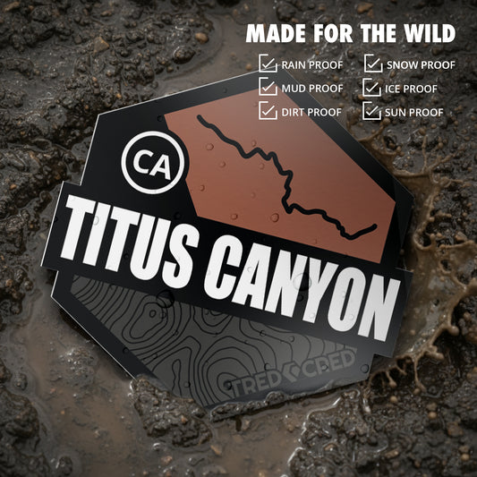 Sticker: Titus Canyon