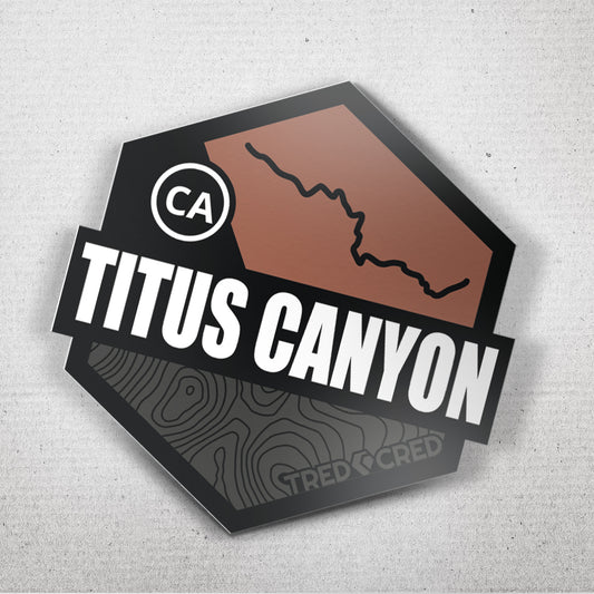Sticker: Titus Canyon