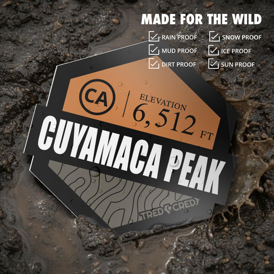 Sticker: Cuyamaca Peak