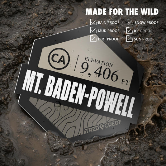 Sticker: Mount Baden-Powell