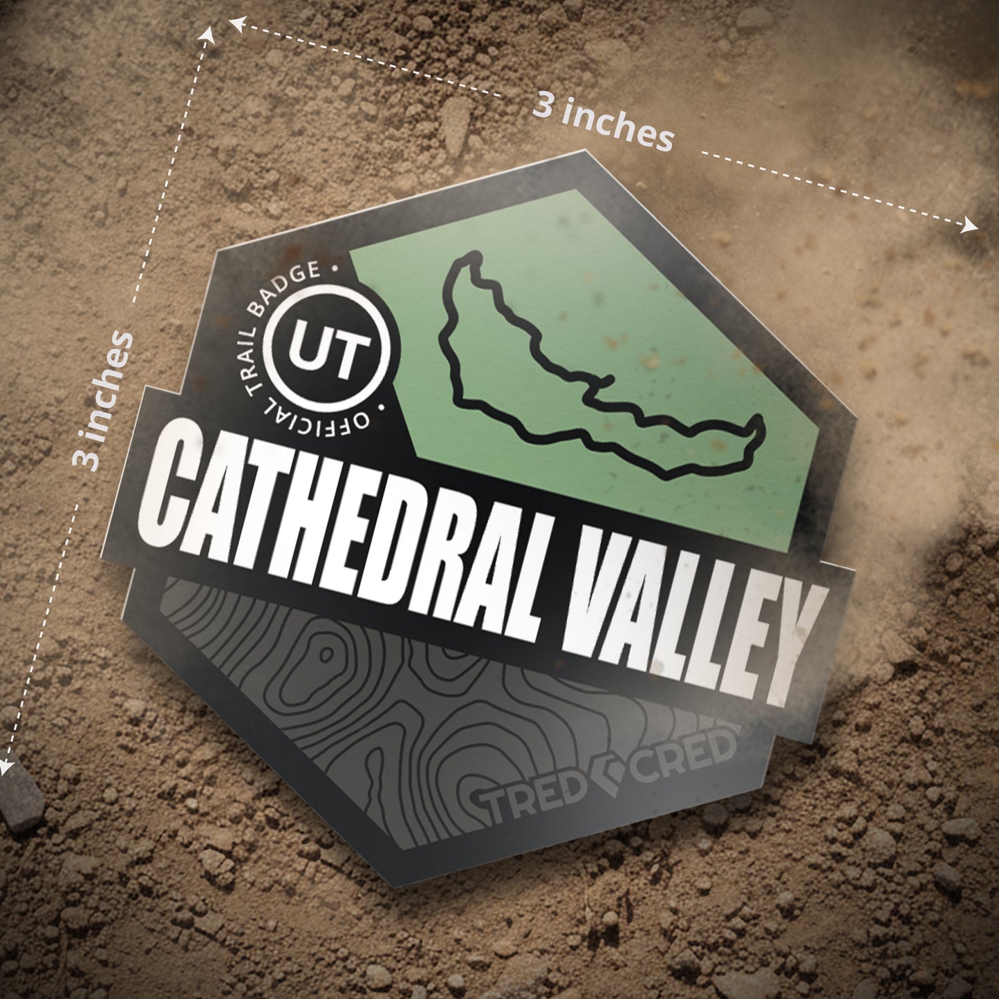Sticker: Cathedral Valley