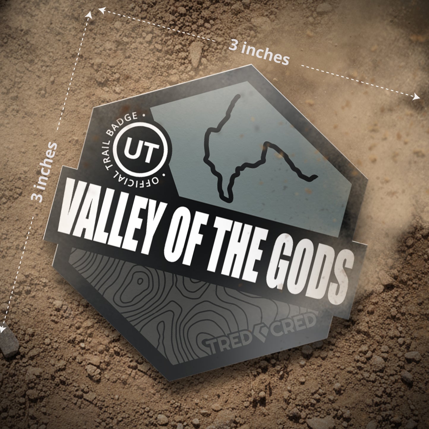 Sticker: Valley of the Gods