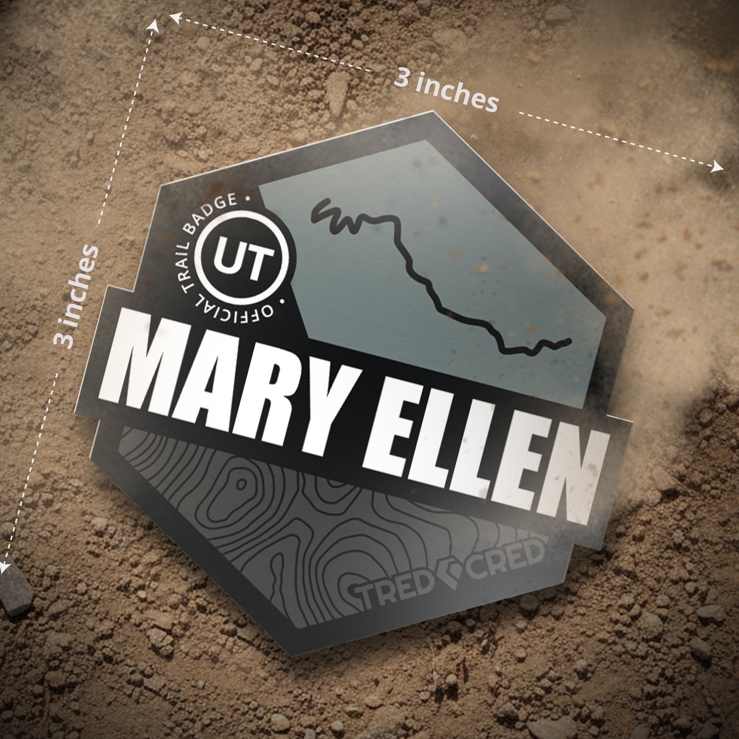 Sticker: Mary Ellen Gulch