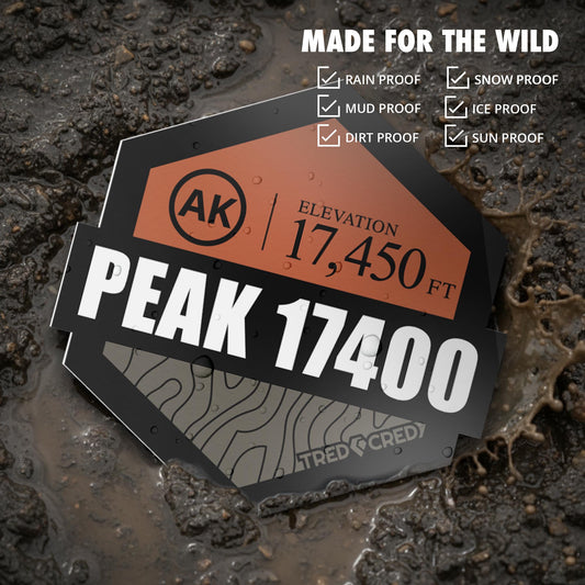 Sticker: Peak 17400