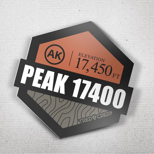 Sticker: Peak 17400