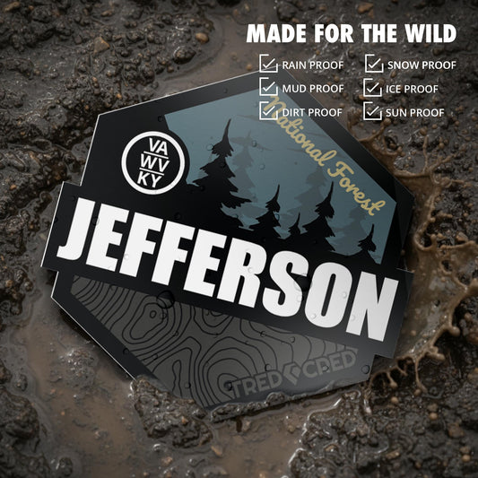 Sticker: Jefferson National Forest