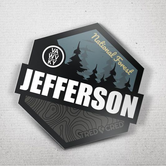 Sticker: Jefferson National Forest