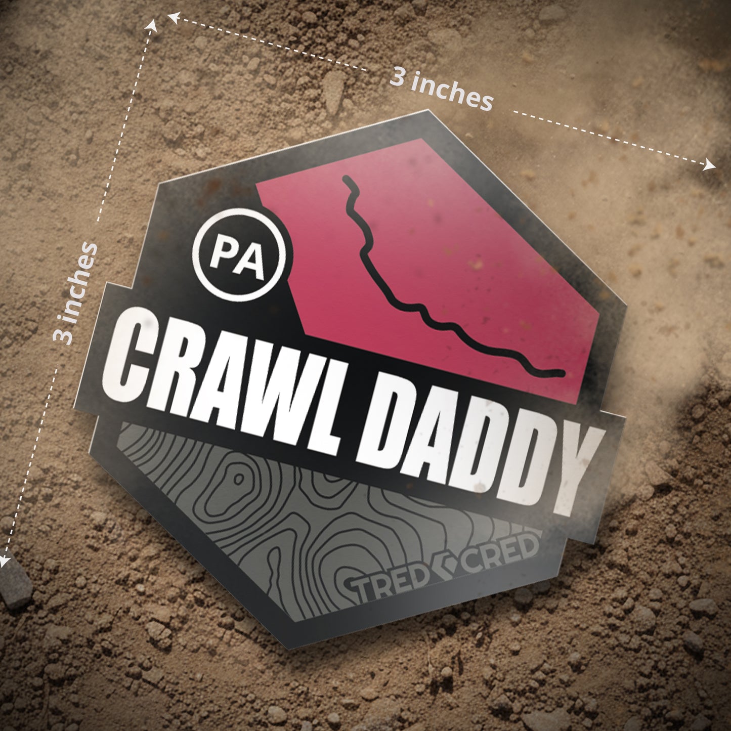 Sticker: Crawl Daddy