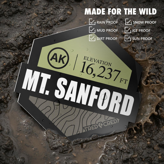 Sticker: Mount Sanford