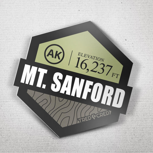 Sticker: Mount Sanford