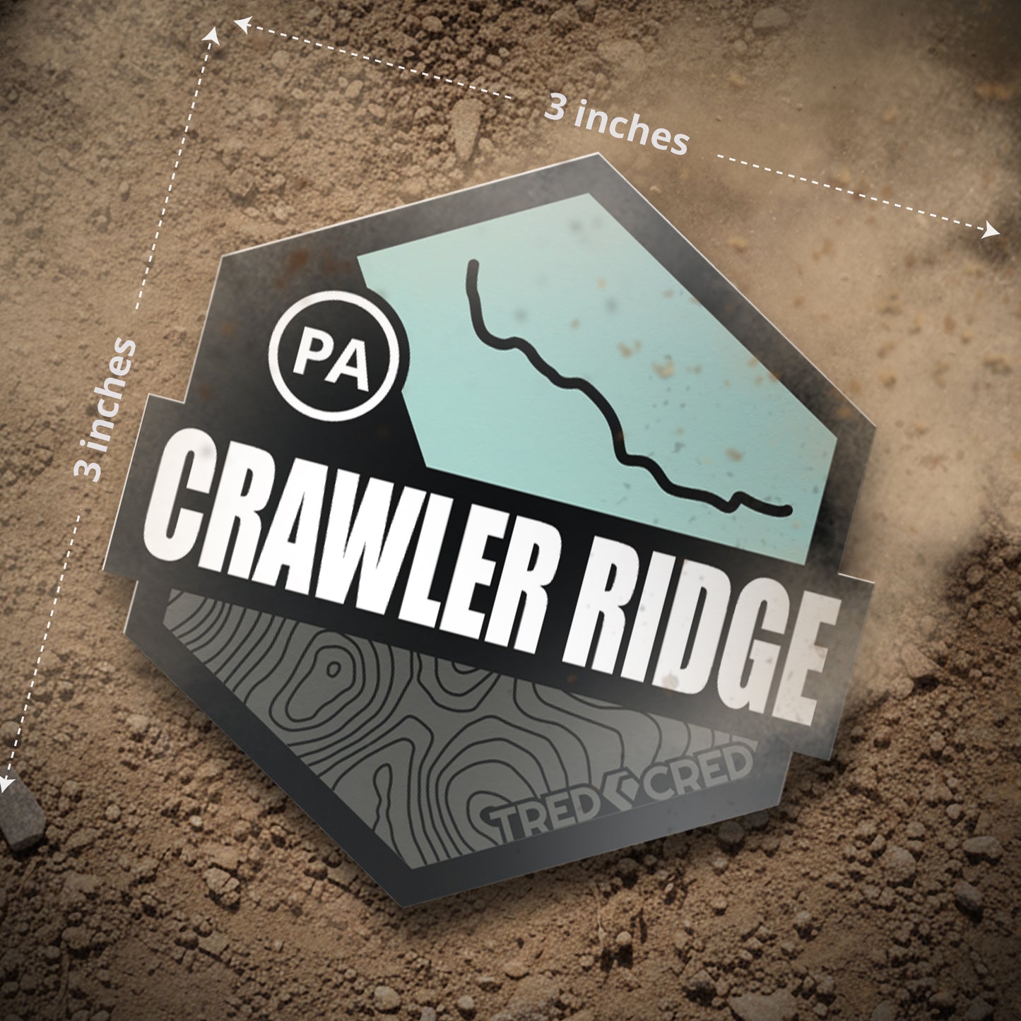 Sticker: Crawler Ridge