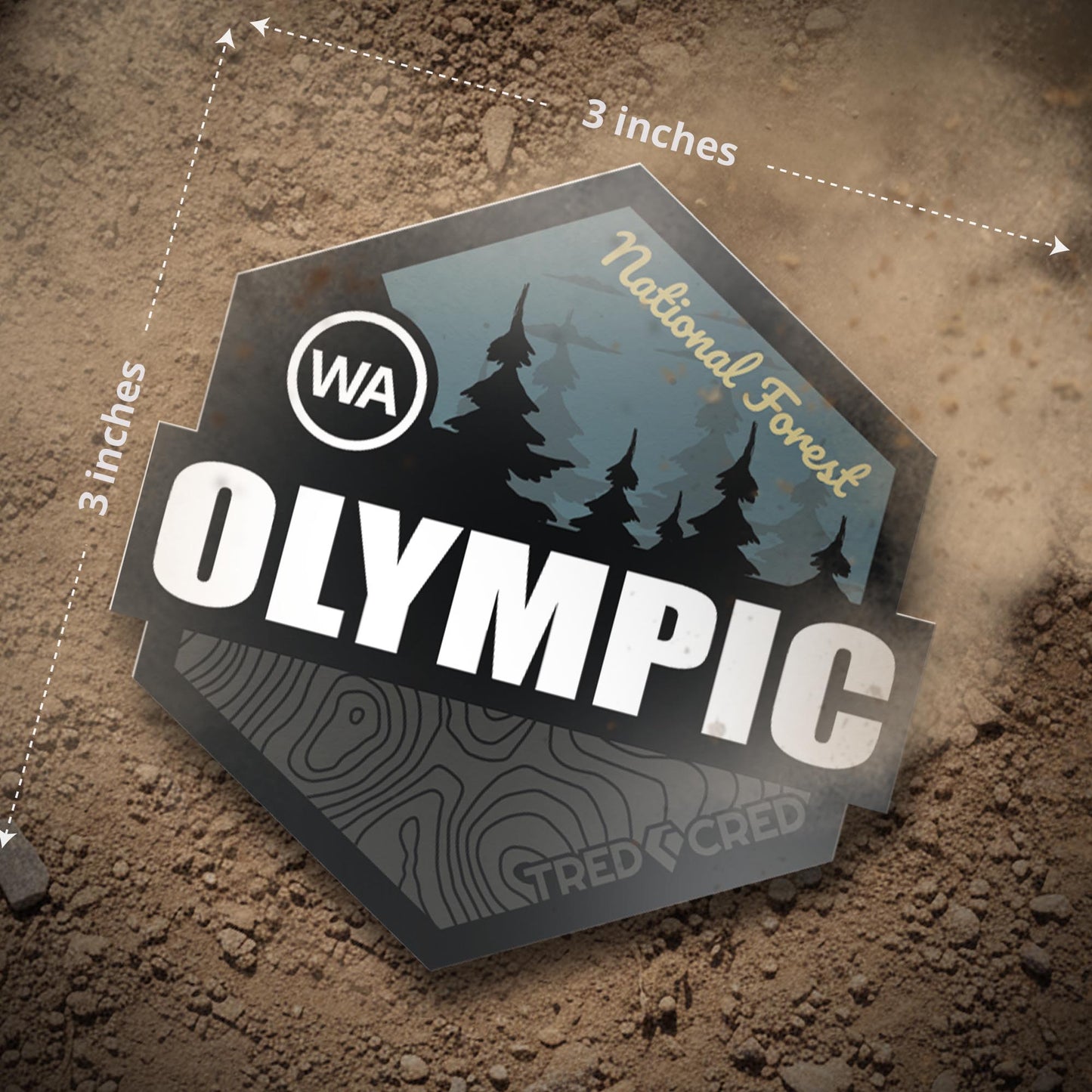 Sticker: Olympic National Forest