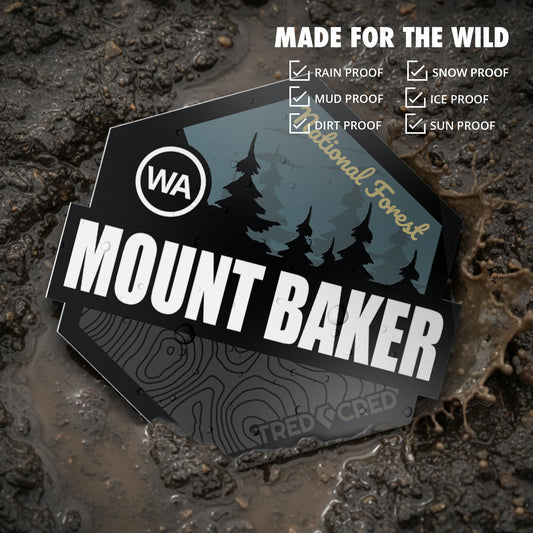 Sticker: Mount Baker National Forest