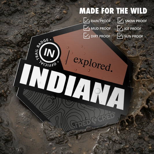 Sticker: Indiana