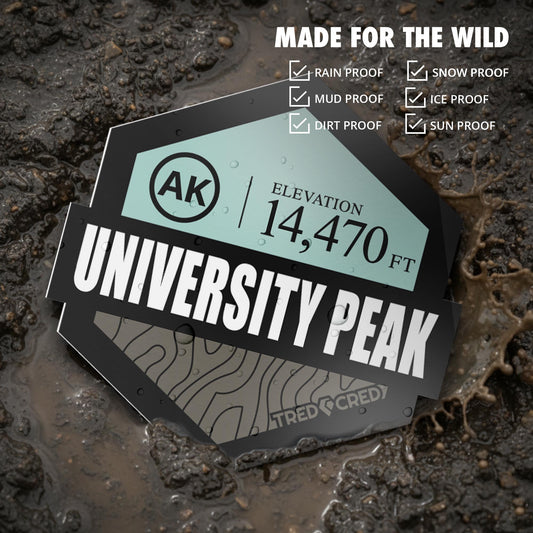 Sticker: University Peak