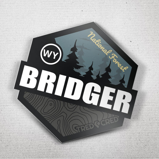 Sticker: Bridger National Forest